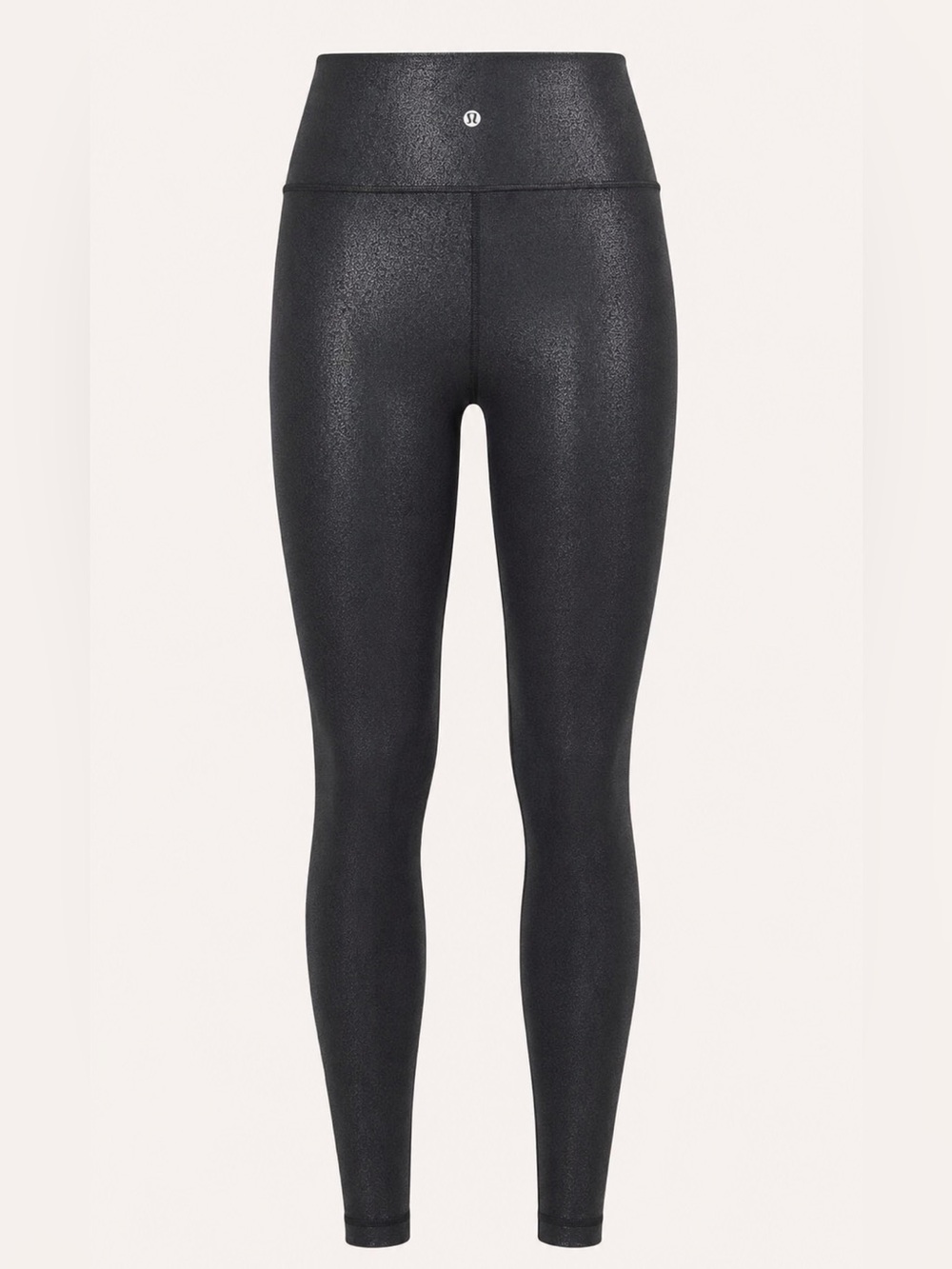 Lululemon Wunder Under High-Rise 28” Foil Luminosity Print Black Size 10